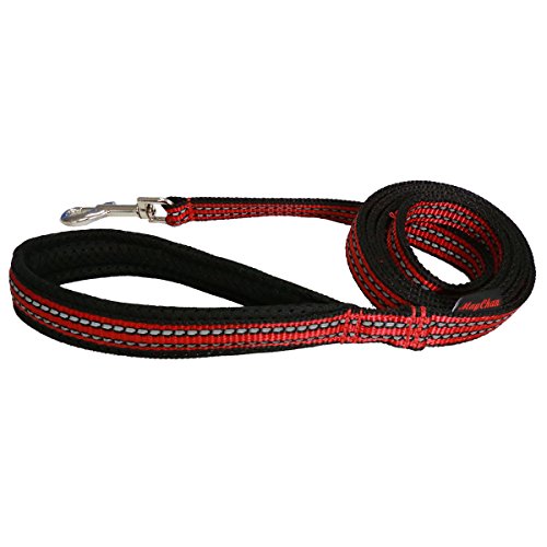 MNC Pet X-Sport - Mango de Malla 3D (2 x 150 cm), Color Rojo