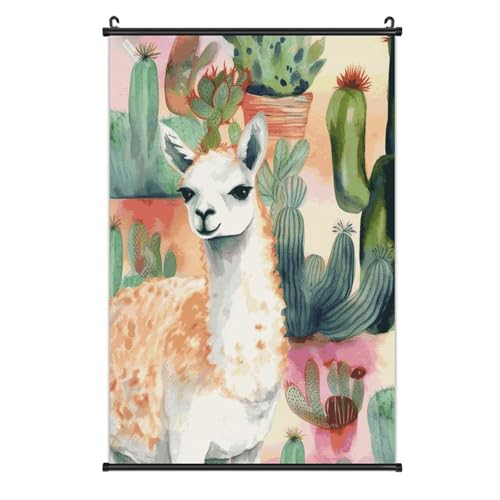 Poster sur toile facile a accrocher grace au crochet amovible decoration blanche 40x61