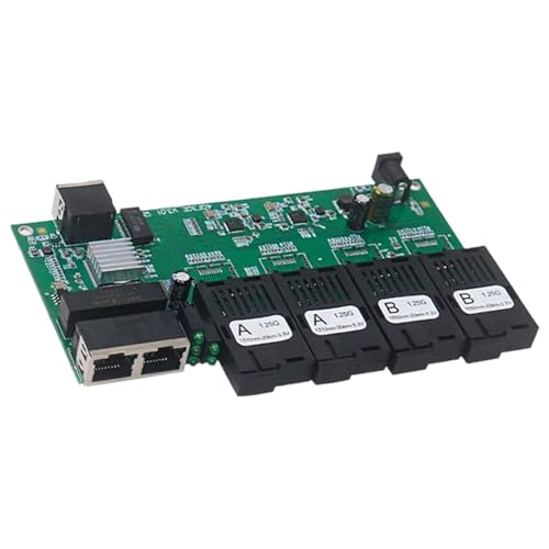 Convertidor de fibra monomodo Plugs Play con conector Ethernet de alta precisión 7