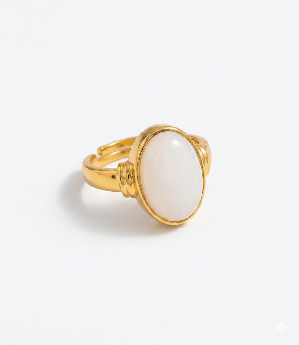 3.25 to 12.25 ratti Opal Stone Ring AA++ Quality Oval White Opal Loose Gemstone-picture-12