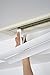 2x Air Wing Slit The Original Air Conditioner Deflector for line-type outlet (linear diffuser) (White, 2 wings)