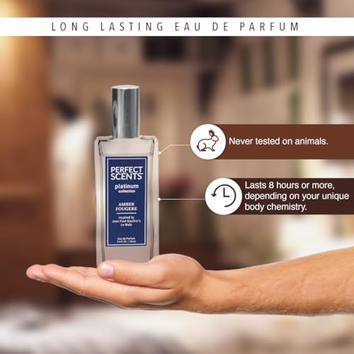 Instyle Fragrances Perfect Scents Fragrances | Inspired By Jean Paul Gaultier’S Le Male | Platinum Collection | Amber Fougere | Men’S Eau De Parfum | Vegan, Paraben & Phthalate Free thumb #5