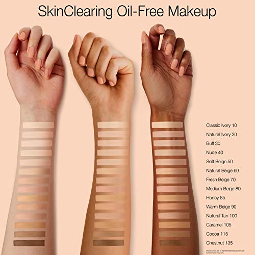 Neutrogena Skinclearing Oil-Free Makeup, Soft Beige 50, 1 Fl. Oz (Pack Of 1) #TOP6