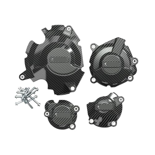 Cubiertas de motor para GSX-S750 2017-2024 en color negro mate 1