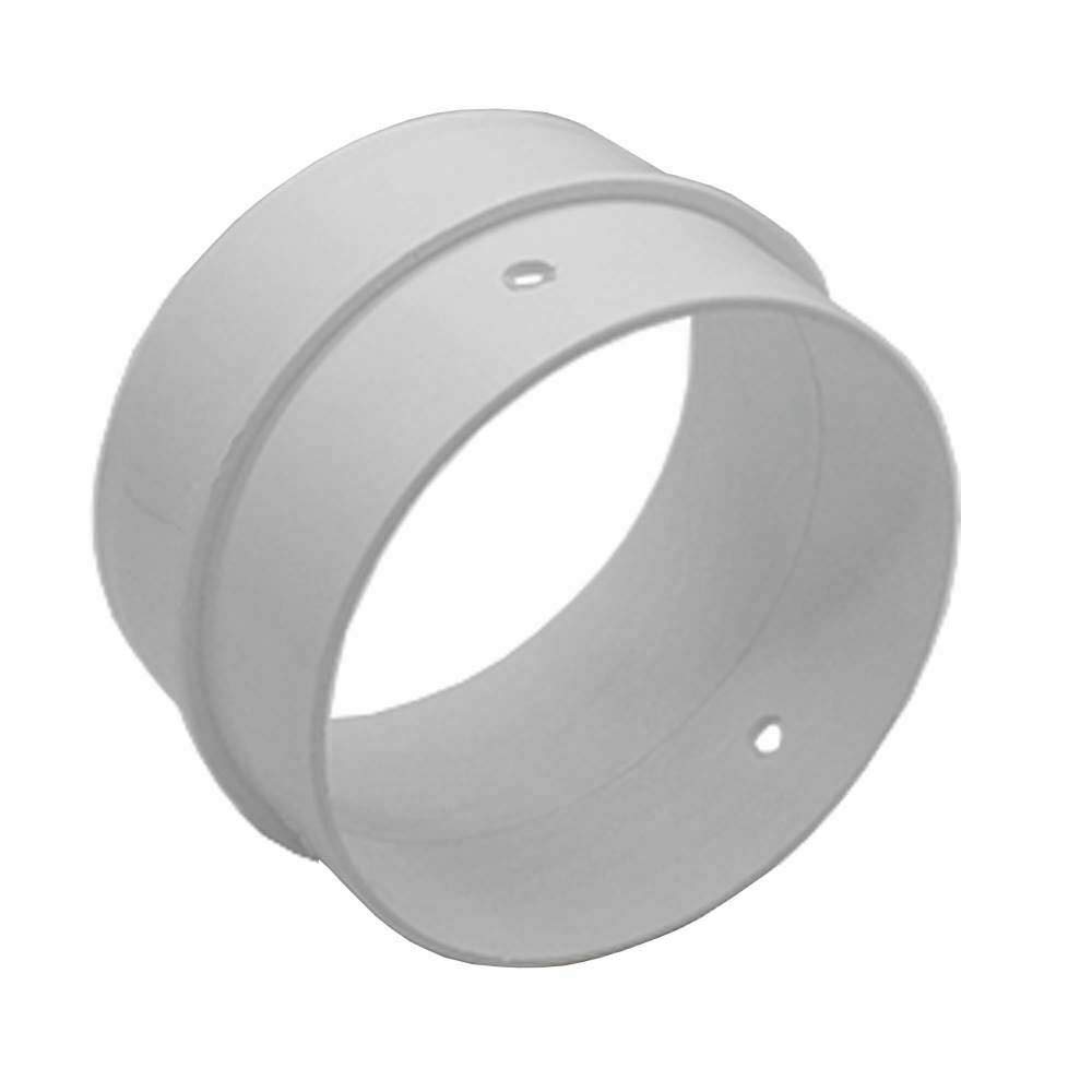Ariati Plastic Round Connector 100Mm - 4 Inch To Connect Duct Pipe Or Flexible Ducting Hose -Tumbler Dryer – Cooker Hood