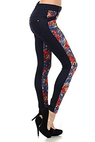 ICONOFLASH Women's Floral Jeggings2