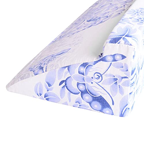 Image of Enakshi Wedge Pillow Sleeping Adjustable for Reading Bedroom Snoring Cushion Blue|Health & Beauty | Medical, Mobility & Disability | Orthopedics & Supports | Orthotics, Braces & Sleeves