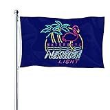 Naturdays Flag Natural Light 3x5 Ft Flag with Two Brass Grommets For College Dorm Room Mancave Wall...