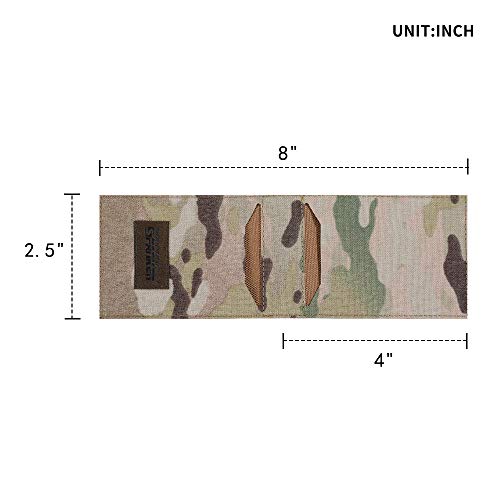 EXCELLENT ELITE SPANKER Slim Thin Bifold Front Pocket Card Holder NylonCredit Card ID Case with 2 Card Slots(MCP)3