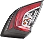 Garage-Pro Tail Light Assembly Compatible with 2017-2020 Honda Civic Outer, On Body, Hatchback, Passenger Side, Clear & Red Lens