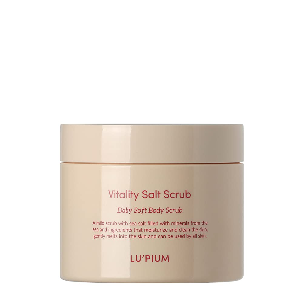 LU'PIUM Vitality Salt Scrub 300ml 10.14 fl. oz.