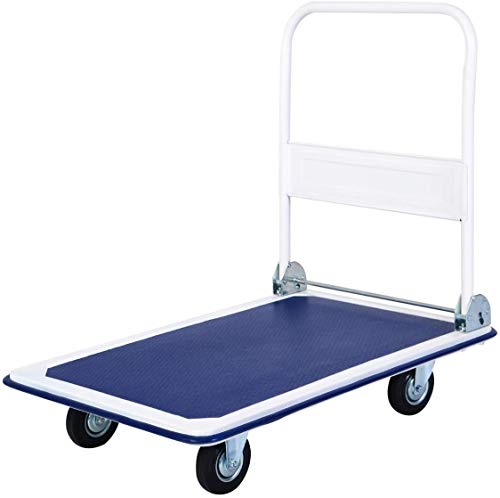 Carretilla plegable plataforma con capacidad 660 lbs