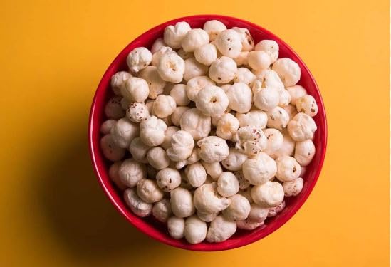 Image of SWADISH Phool Makhana 100G | Medium Size Phool Makhana | Raw Foxnut | Fox Nuts /Lotus Seeds | Puffed Snacks