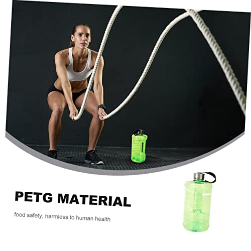 CLISPEED Garrafas De Água Esportivas Garrafa De Água De Fitness Tempo Garrafas De Água De Plástico C
