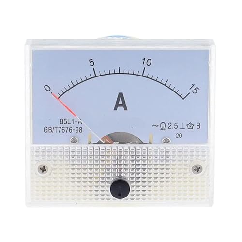 Ampèremètre analogique 85L1 pour surveiller la charge de courant alternatif 30A