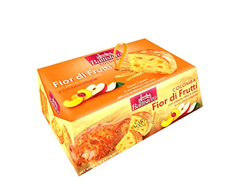 Colomba Fior Di Frutti Colomba | Traditional Italian Easter Cake | With Candied Apple Peach And Pear | Deliciously Festive 750g