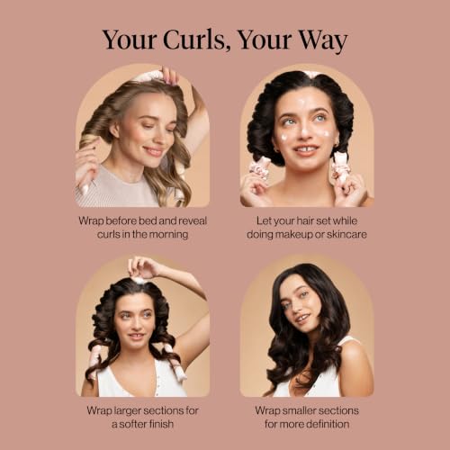Kitsch Satin Heatless Curls Overnight Set - Sunset Tie Dye - image 7