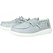 Hey Dude Girl's Wendy Youth Linen Grey, Size 11