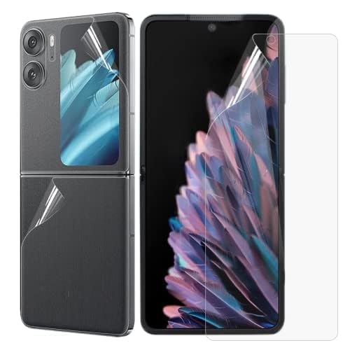 Image of BLACKSHEEP Matte Screen Protector for OnePlus 13R 5G Membrane Case Friendly Full Edge to Edge Screen Coverage & Installation Kit-(Pack of 1) (Find N2 Flip)