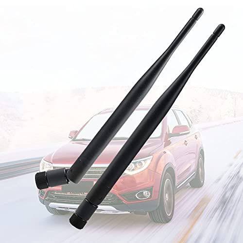 Vecys Wifi Antenna SMA Plug Adapter 2.4GHz 5dBi SMA Antenna Indoor Omnidirectional Antenna, Black - Image 4