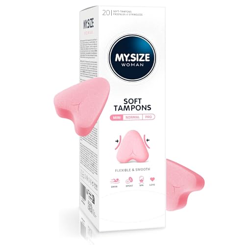 MY.SIZE Woman MINI Soft Tampons fadenlose für Sport Love und Spa 20 Stück