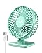 Gaiatop Ventilador de escritorio USB, pequeño pero potente, portátil, silencioso, 3 velocidades, mini ventilador de escritorio ajustable para enfriar el hogar, oficina, coche, verano, viajes, regalos