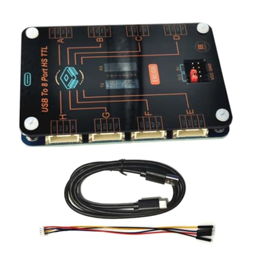 Convertisseur série 8 ports RS232 TTL 6 Mbps amplificateur de signaux tension 3.3V 5V