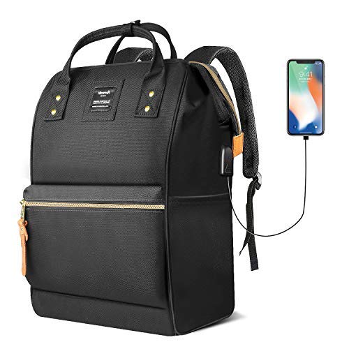 Hethrone Laptop Rucksack Damen Groß, Business Lehrer City Frauen Rucksack Damen Arbeit Modern, Rucksacktasche Arbeitsrucksack Laptoprucksack 15.6 Zoll Damen mit USB Ladeanschluss