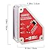 Spurtar Switchable Welding Magnets 160 Lbs On/Off Magnet and Clamps, Strong Welding Holder Tools and Accessories, Holder 45°, 90°, 135° Angle