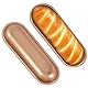 2 Stück Baguette Backform, 7.5 Zoll Antihaft Kleine Backformen Baguette-Backblech für Hotdog Brötchen Mini Kuchen Brotform Heimküchen Bäckerei
