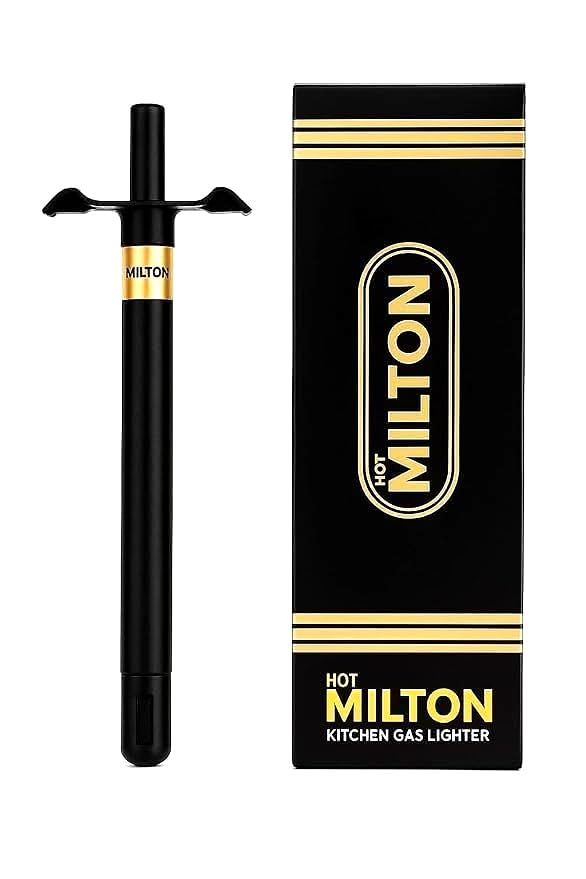 Image of Kitchen Gas Lighter, Heavy Duty Stainless Steel Spark Lighter for Gas Stove | Long-Lasting & Easy Grip Ignition Tool with (1 Year Warranty)