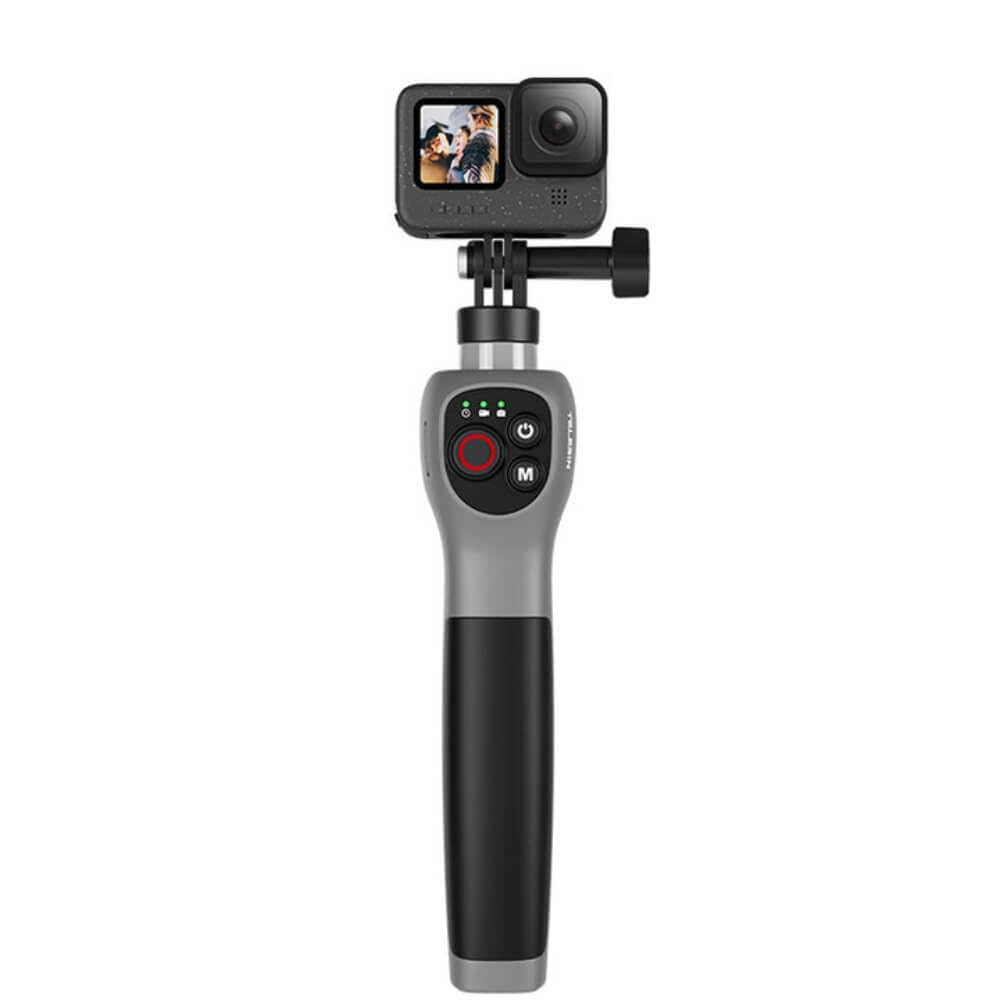 Telesin Perche à Selfie Sous-Marin avec Télécommande Bluetooth Intégrée Etanche & Extensible, 1 Heure de Charge, 21 Heures de Temps de Tir pour GoPro Hero 13/12/11/10/9