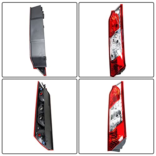 Wflnhb Right Side Tail Light Assembly Replacement For Ford Transit Connect 2014-2020 Passenger Side Rear Tail Light Lamp Dt1Z13404B Fo2801237 #TOP2