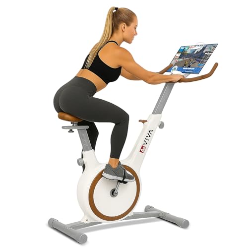 AsVIVA H12 Heimtrainer & Ergometer mit Magnetbremse, 32 Widerstandsstufen, Bluetooth, App-Steuerung, für Zuhause AsVIVA H12 Heimtrainer & Ergometer mit Magnetbremse, 32 Widerstandsstufen, Bluetooth, App-Steuerung, für Zuhause