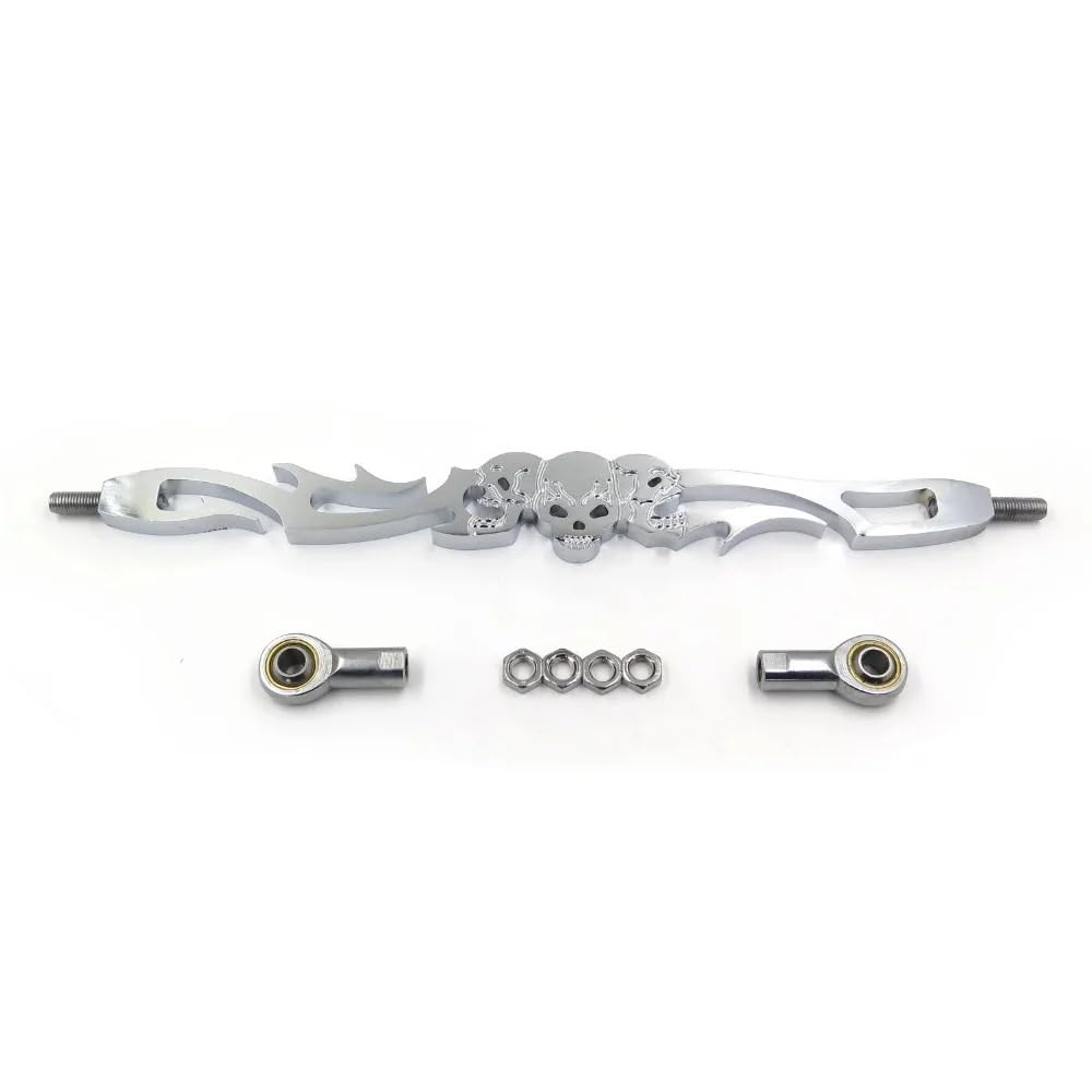oś dźwigienek wydech Pasuje do Harley Softail FXDWG Dyna Wide Glide FLHR FLT CHROME części silnika mechanizmu zmiany biegów czaszki zestaw dźwigienek wydech(MT288-002-CD)
