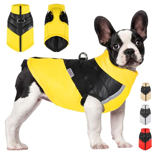 YOUYIKE Abrigo Impermeable para Perros L