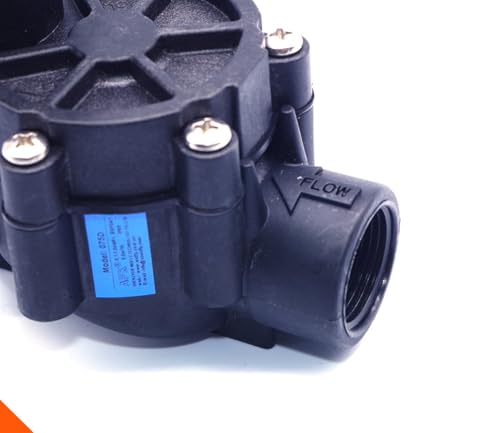 Electroválvula de riego 3/4" duradera de nailon con sistema DC Latching 220v 5