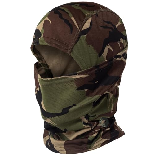 Image of Camo Balaclava Ski Face Mask UV Protector for Man and Women Hunting Fishing Motorcycle Windproof&Military Tactical