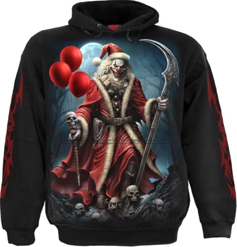 Spiral - Santa Clown - Hoody Black