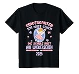 Bye Kindergarten Abschied Shirt 1. Klasse Mädchen