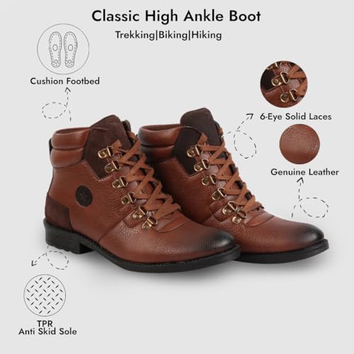 Image of FAUSTO Men's Leather Boots