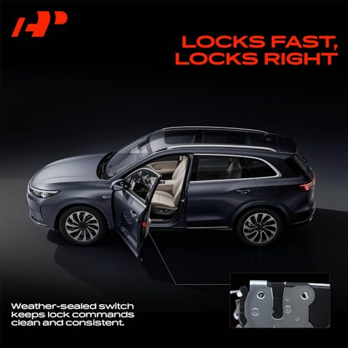 Image of A-Premium Front Right Passenger Side Door Lock Actuator Compatible with Chrysler Town & Country /Voyager 2003-2007 & Dodge Grand Caravan /Caravan 2003-2007