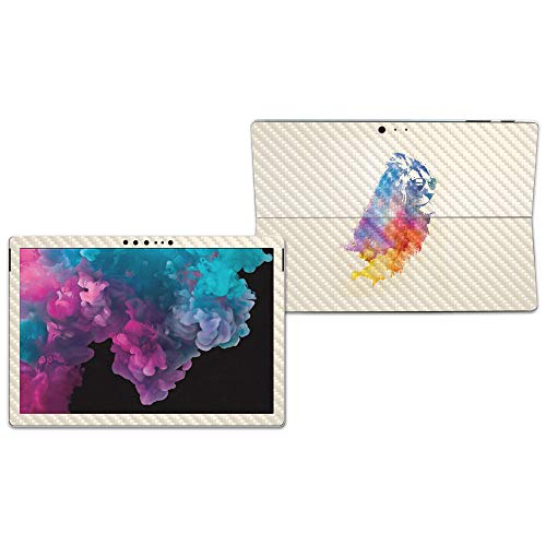 Image of MIGHTY SKINS MightySkins Carbon Fiber Skin for Microsoft Surface Pro 6 - Sunny Lion | Protective, Durable Textured Carbon Fiber Finish | Easy to Apply, Remove, and Change Styles | Made in The USA
