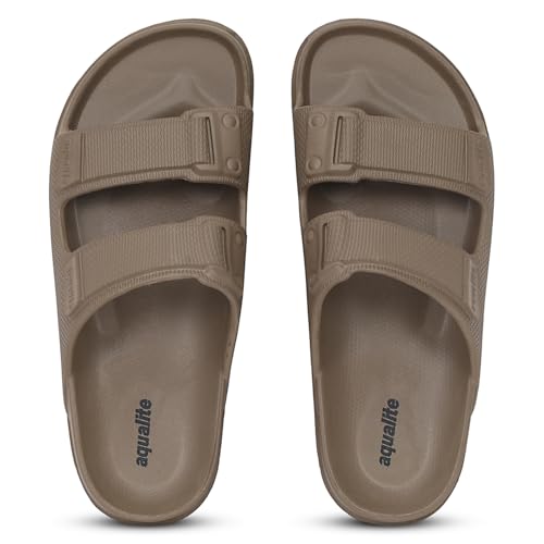 Image of Aqualite NEO-9294 Casual Slide Slipper for Men dailywear Slip-ons Anti-Skid, Waterproof EVA Slide Flipflop