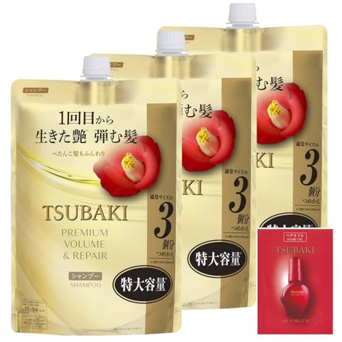 TSUBAKI v~A{[&yAVv[ 900ml×3 lߑւp