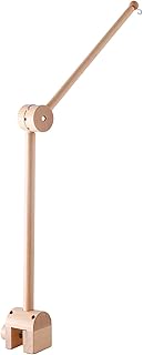 Promise Babe Wooden Cot Mobile Arm, 360 Grad Height Adjustable, Unisex, Nature Theme, Crib Mount