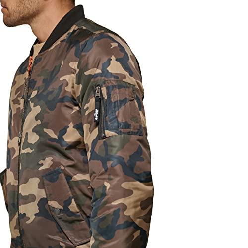 Image of Levi's Men's Flight Satin Unfilled Ma-1 Bomber