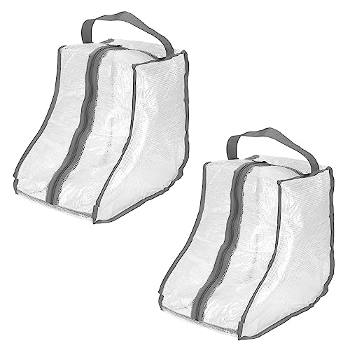 Sac pour bottes imperméable PATIKIL housse de protection bottines grises