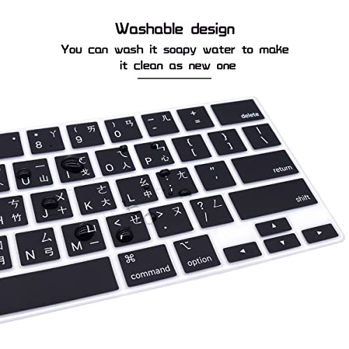Funda para teclado de silicona premium que protege tu MacBook Pro 16 de salpicaduras y polvo 7