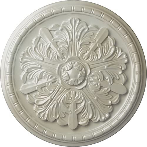 Ekena Millwork CM17WAFBSDecorative Ceiling Medallions Modeled After Original Historical Patterns & Designs, Flash Blue